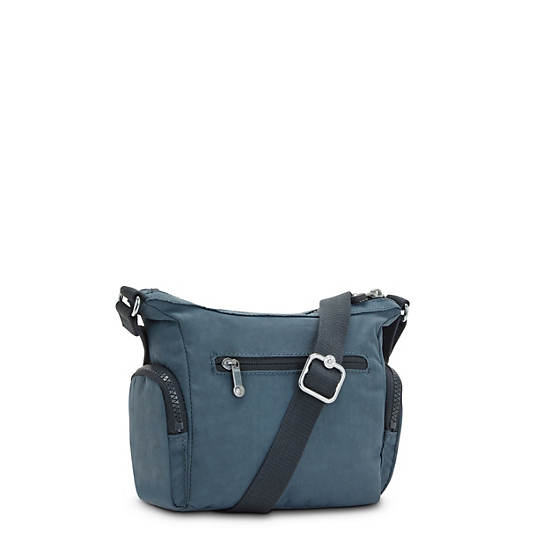 Kipling Gabbie Mini Crossbody Táska Sötétkék Szürke | HU 1114WN